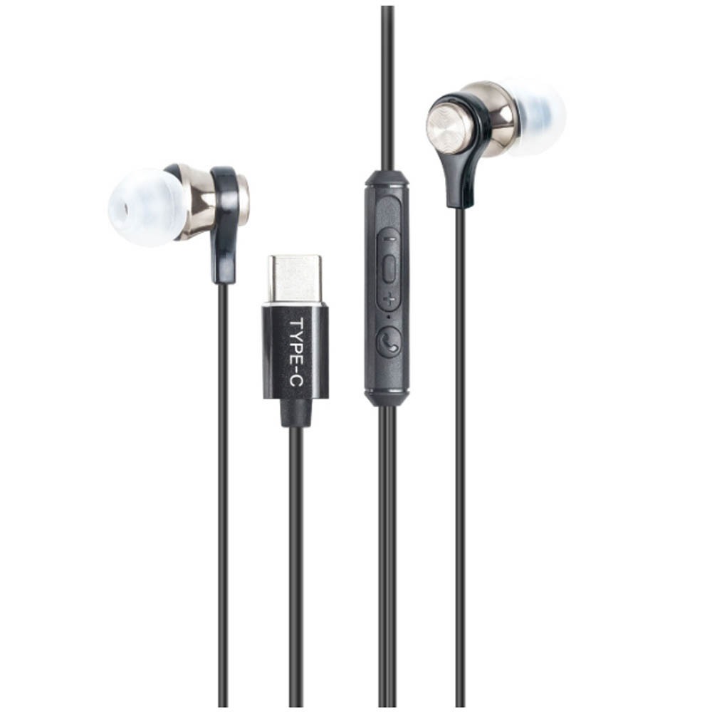 RASTO RS33 Black Jazz Type-C Magnetic Suction In-Ear Headphones High-Resolution Audio Compact and Lightweight Design, , large