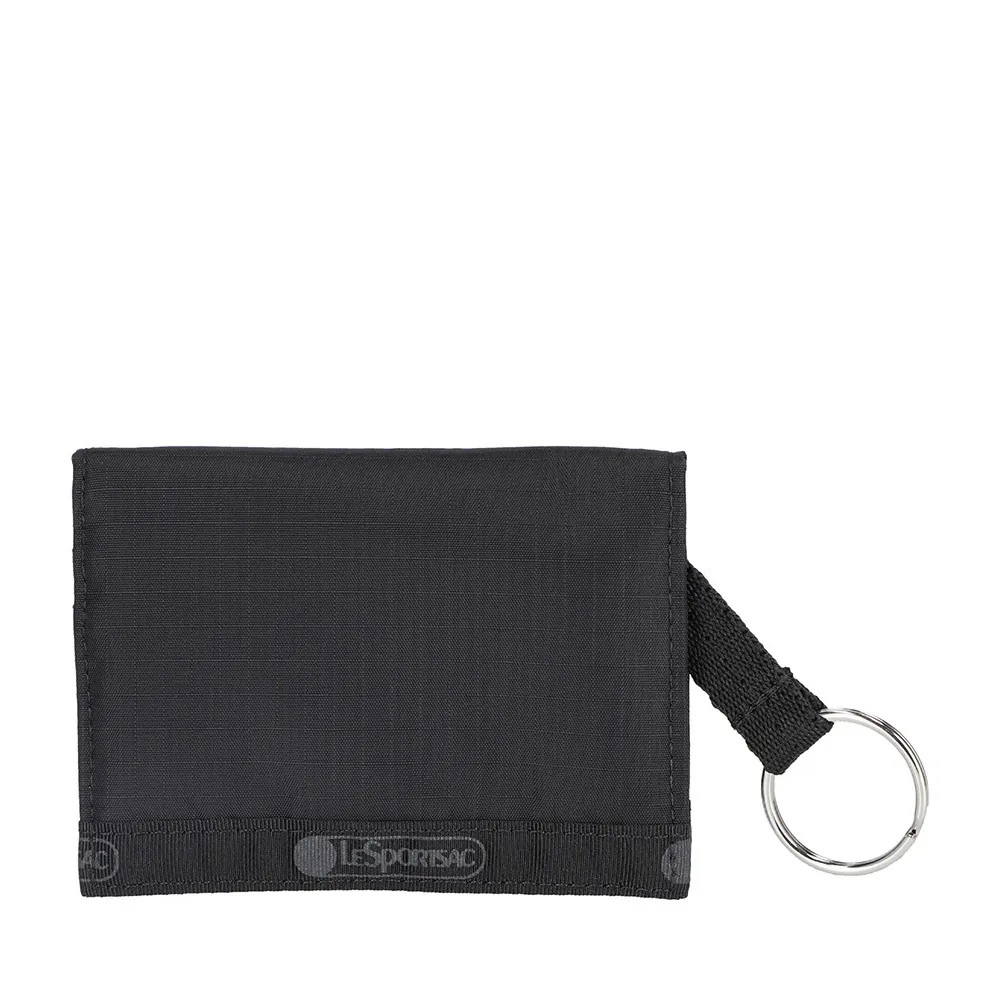LeSportsac SNAP CARD CASE 按扣卡夾 - 永恆黑, , large