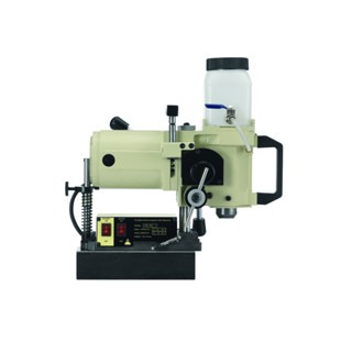 WIN五金 台灣製造 清山牌 FM35A-220V 磁性鑽孔機 磁性鑽台 鋼構鑽台 磁力鑽孔機 攻牙機 鑽孔機 臥式磁性鑽孔機, , large