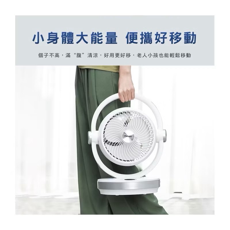 【Leo手機周邊專賣店】PHILIPS飛利浦 DC台式循環扇 / ACR3124CF, , large