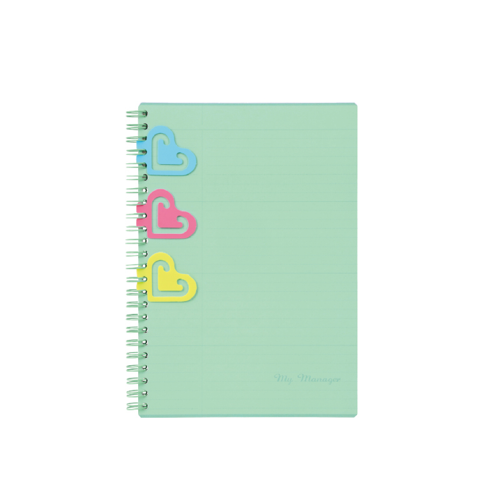 *需預訂 日本Maruman A5管理筆記本-多色(MAR N218)白, , large