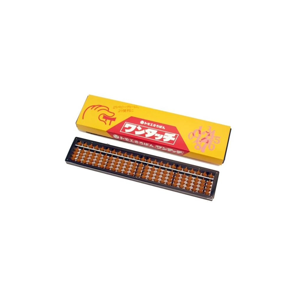 【日本 TOMOE】トモエ算盤株式会社 自動式算盤 樺玉 算盤 珠心算 (4x23檔) /個(ON800 4906935108001), , large