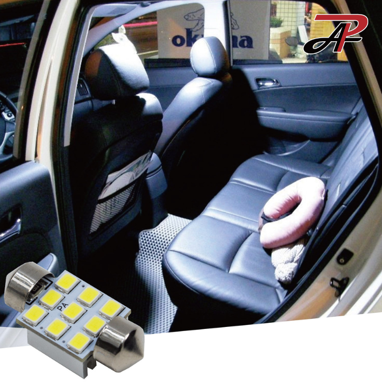 [PA LED] LED Festoon Interior Automotive Bulb White Light board (with three types of bases), , large