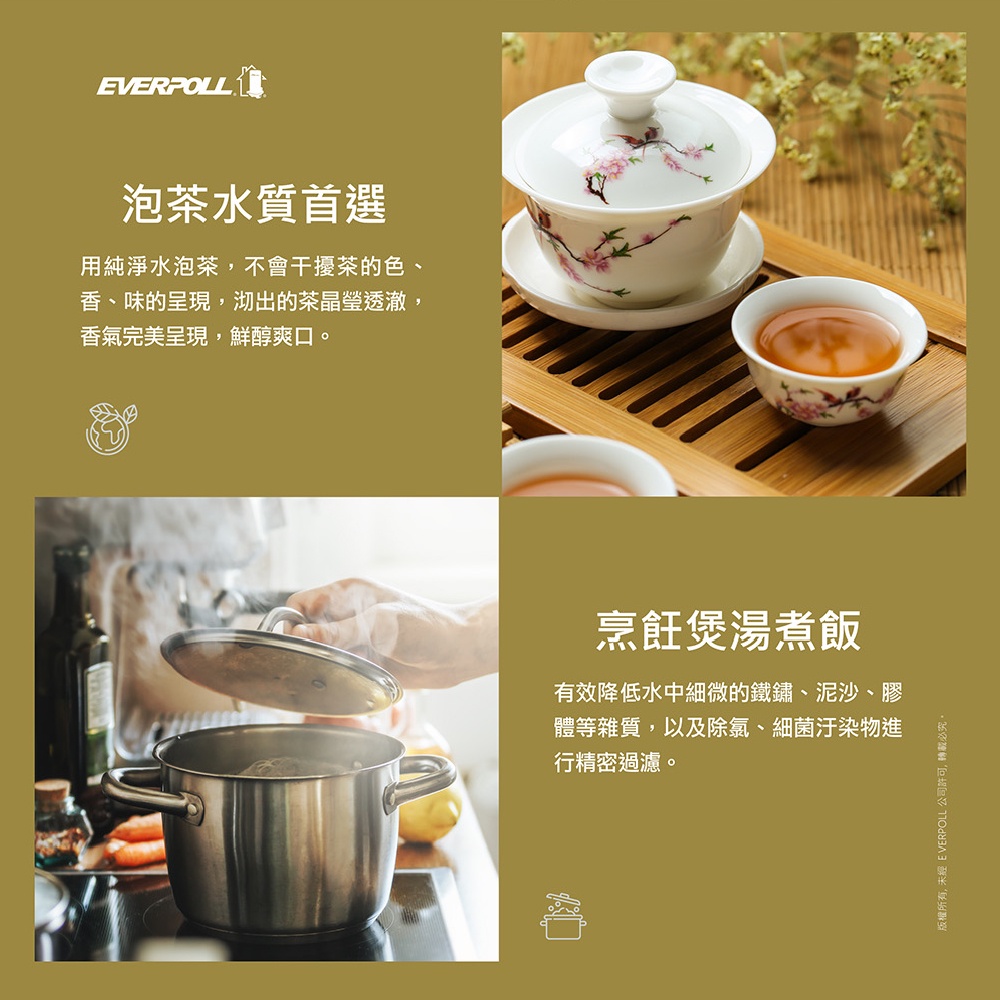 【麗水生活】EVERPOLL愛科濾淨 RO-115AI 桌上型智慧飲水機(包裝內均含有濾芯、水壺), , large