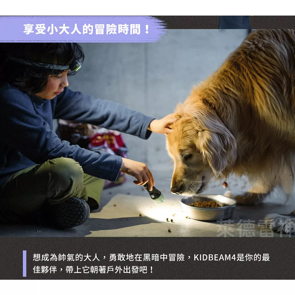 【德國Ledlenser】KIDBEAM4兒童專用手電筒, , large
