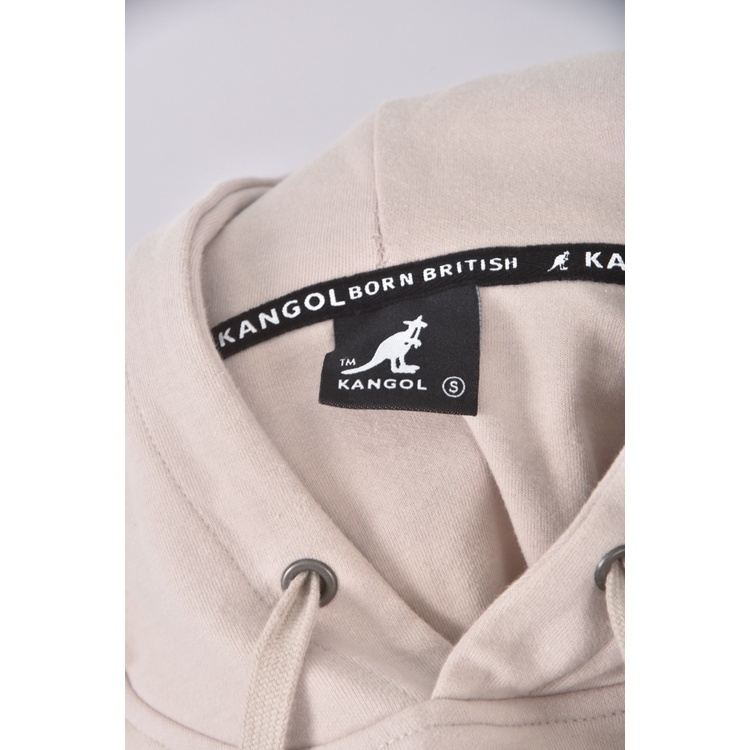 (S) kangol棉質連帽杏色長袖上衣二手衣, , large