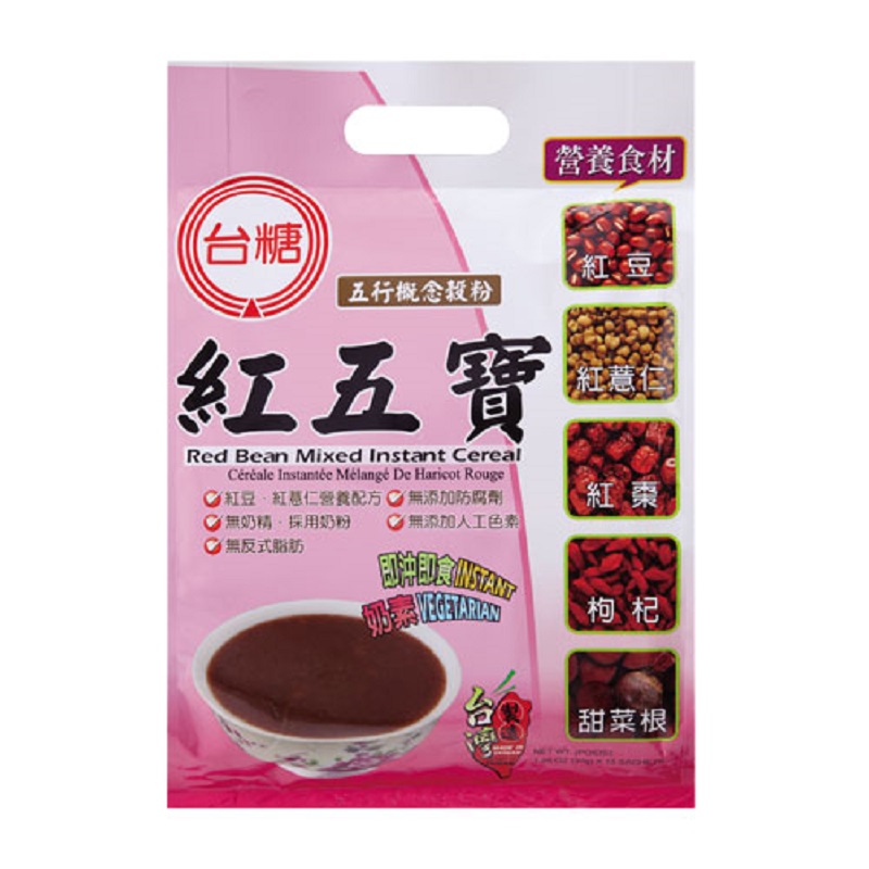 Taiwan Sugar RedBeanMixedInstantCereal, , large