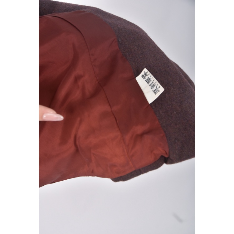 (M) 原創草堂花邊領口紅色外套二手衣, , large