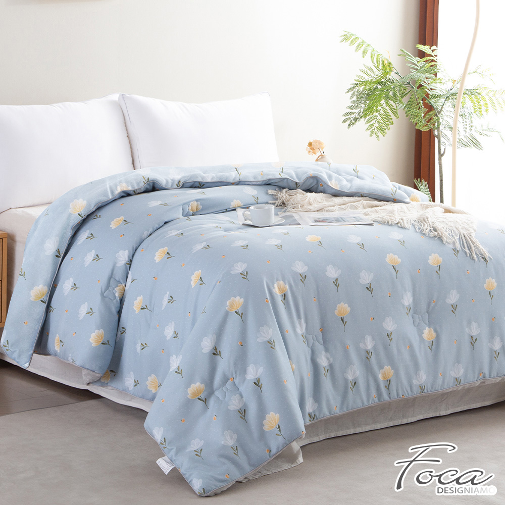 【FOCA】100%雪絨棉可水洗羽絲絨暖冬被(雙人180x210cm)(多款選擇), , large