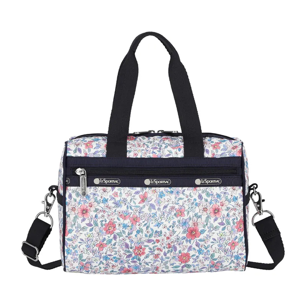 |快速出貨|Lesportsac Everyday Sm Satchel 小型日常兩用包 - 織錦花語, , large