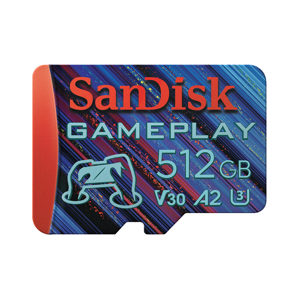 【SanDisk】 GamePlay 512G UHS-I U3 A2 V30 microSDXC 記憶卡, , large