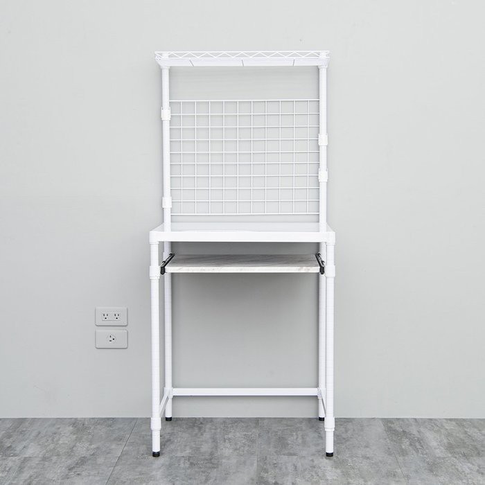 【Y HOUSE】Small desk, work desk, computer desk, office desk, multi-function desk-60x45x135cm-white, , large