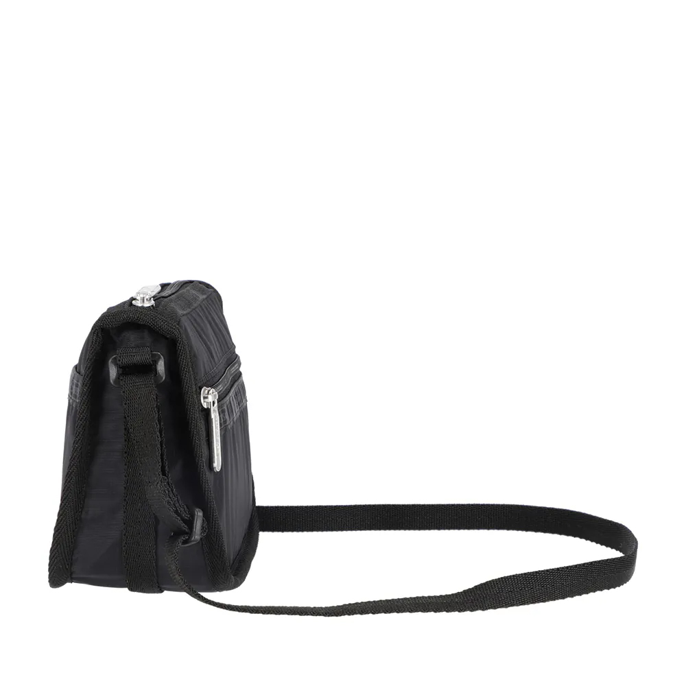 Lesportsac 時尚迷你小型斜背包 側背包 小廢包 手機包 送禮 禮物 女包 情人節禮物(永恆黑)L252-3537P-R086, , large