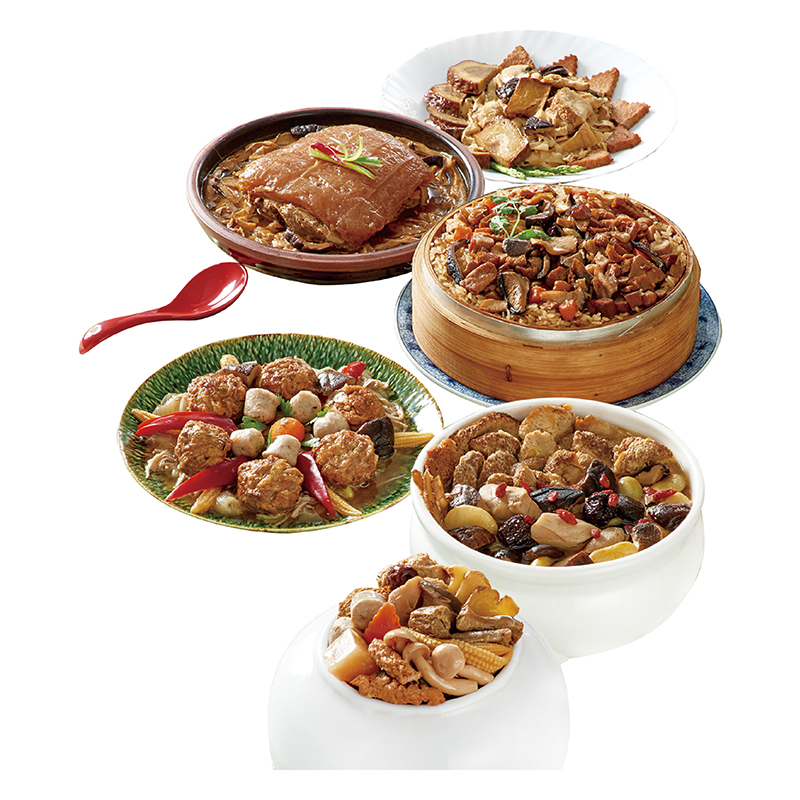 CNY Vegetarian Dinner Set, , large