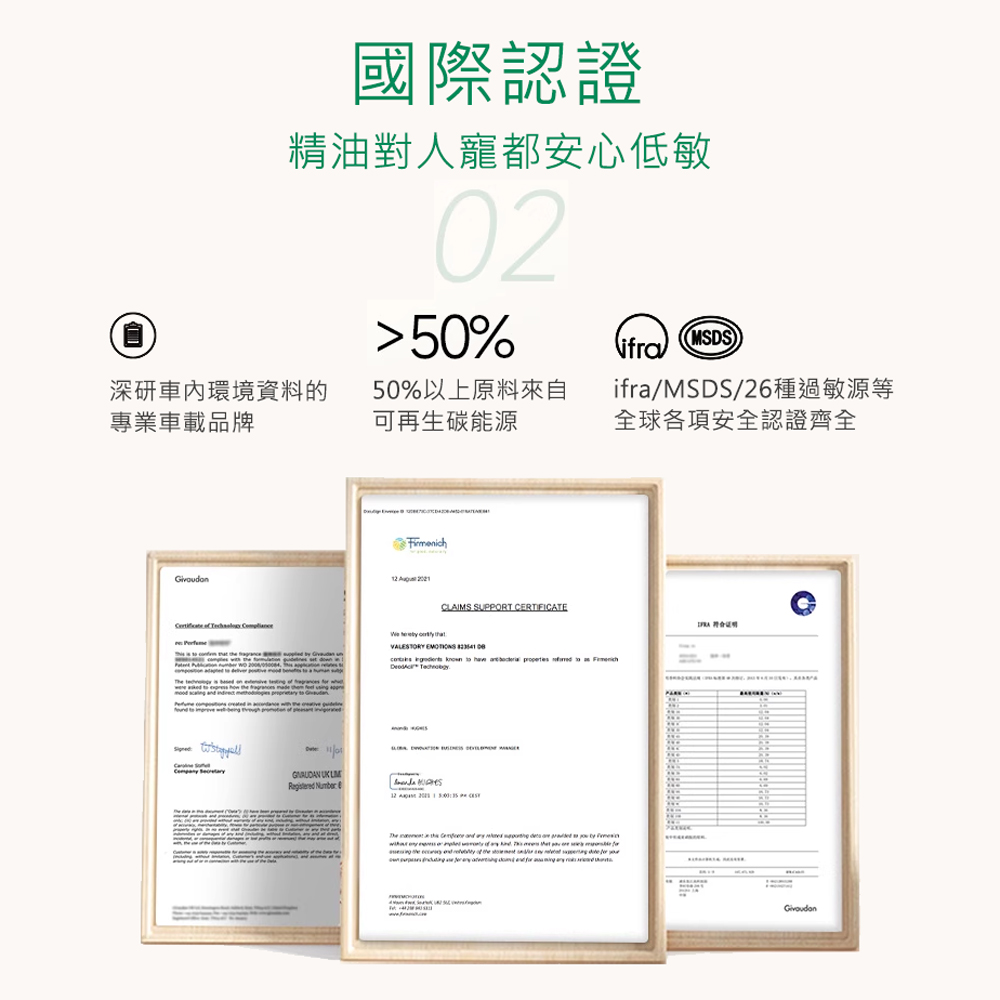 Daily Lab LQ 360&deg;系列車載香氛香片補充包(兩片裝), , large