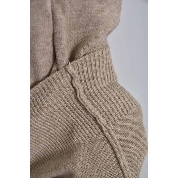 (M) 連帽杏色洋裝二手衣, , large