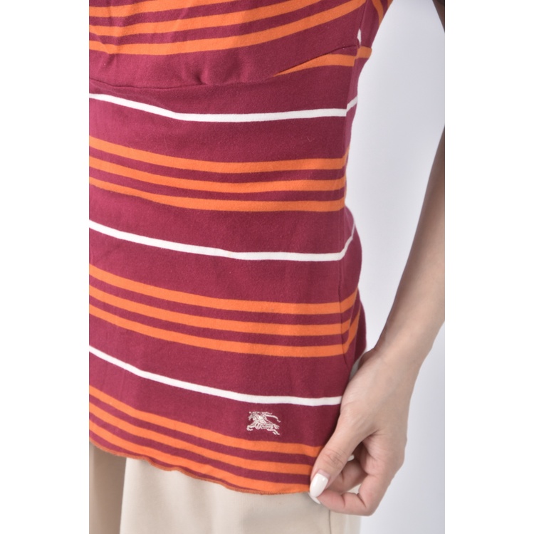 (S) burberry棉質純棉無袖紫色上衣二手衣, , large
