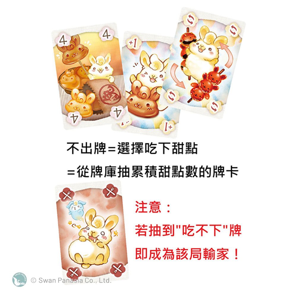 【新天鵝堡桌遊】甜點大胃王, , large