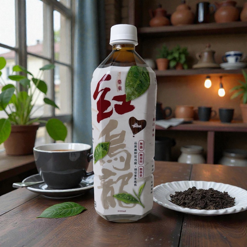 【初嚐】紅烏龍茶900ml(12入), , large