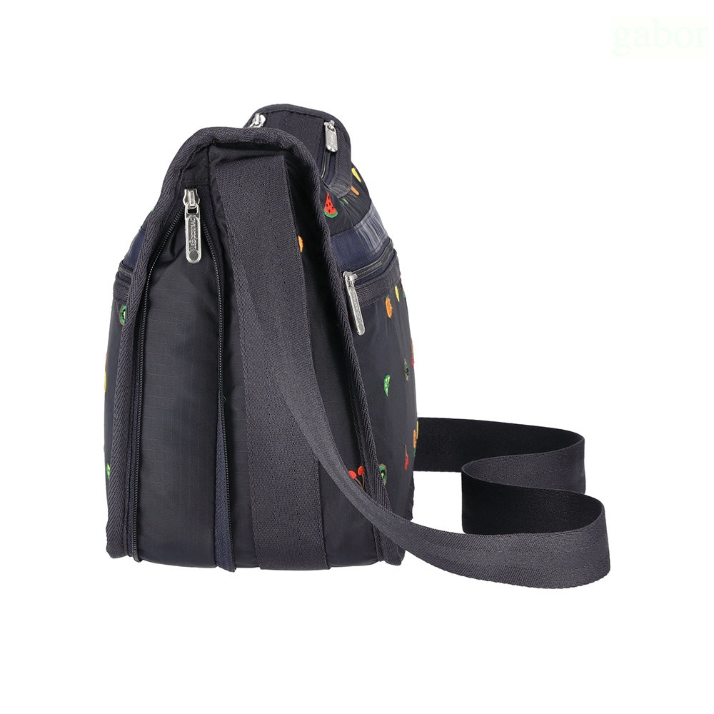 LeSportsac Deluxe Everyday Bag 奢華斜背包 -鮮果彩繡, , large