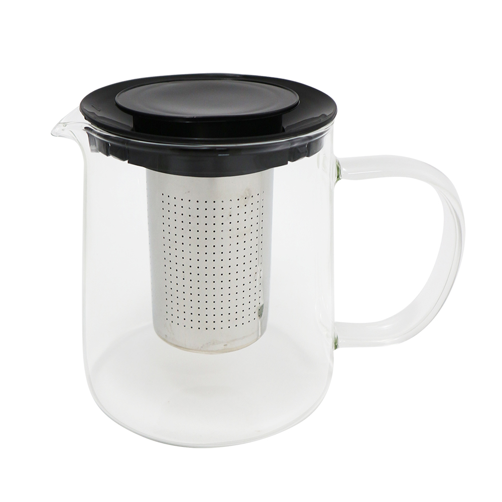 Kiyodo爵士耐熱泡茶壺-850ml-黑色-1支, , large