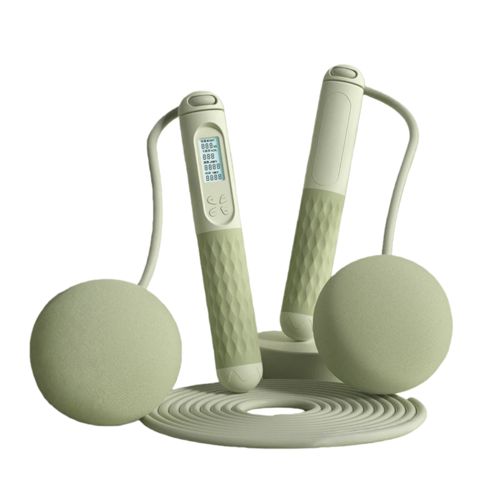 [A&R] Smart Counting Weighted Jump Rope - Large Ball Long Rope (Green), , large