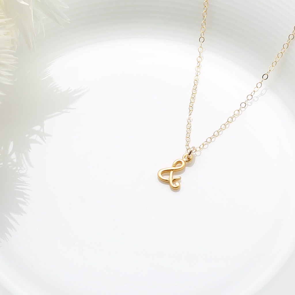 【Angel & Me】Love together & and s925 sterling silver 24k gold plated necklace, , large