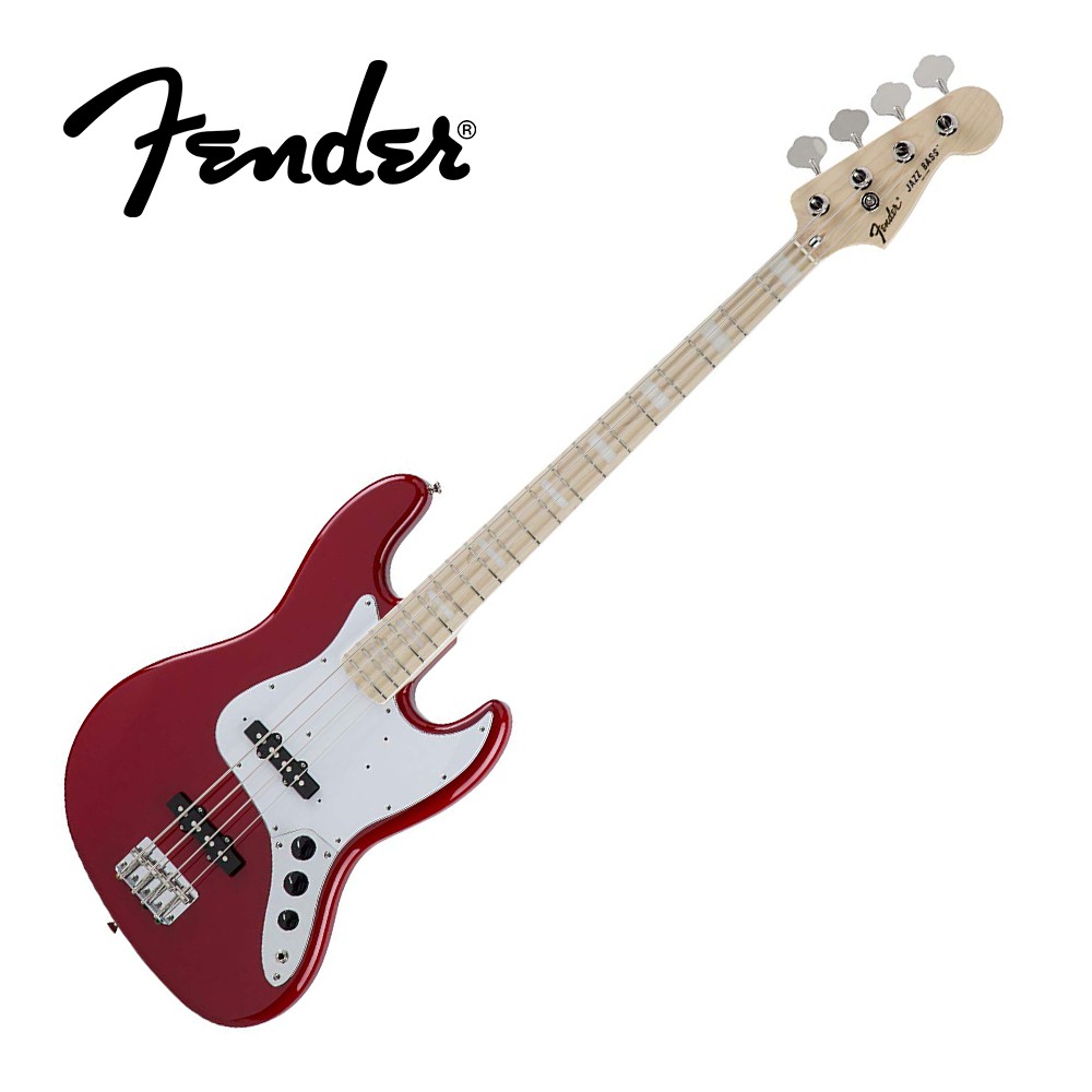 Fender MIJ Traditional 70s Jazz Bass MN TRD 電貝斯 酒紅款【敦煌樂器】, , large