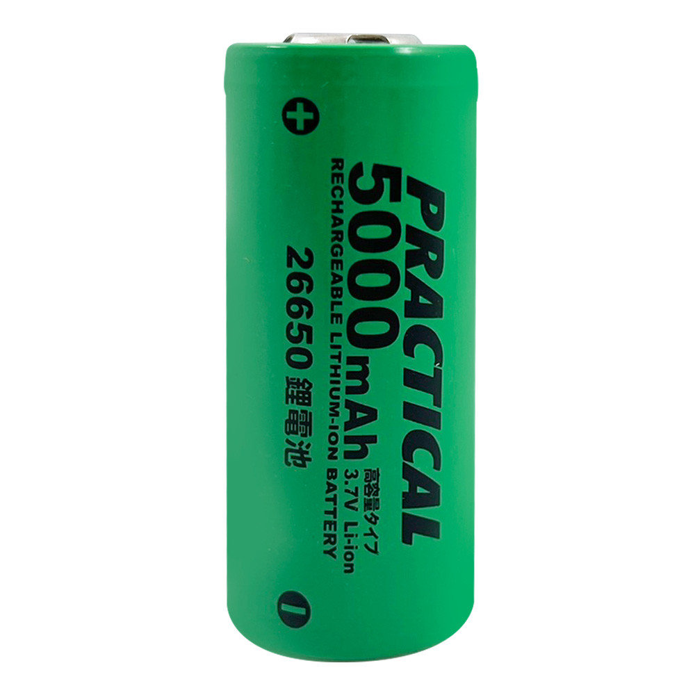 實用牌26650/5000mAh鋰充電池 PRA-5000 低自放電 標準檢驗局認證合格, , large