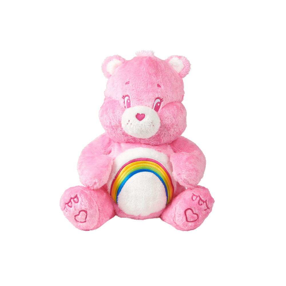 Care Bears doll blanket set-pink, , large