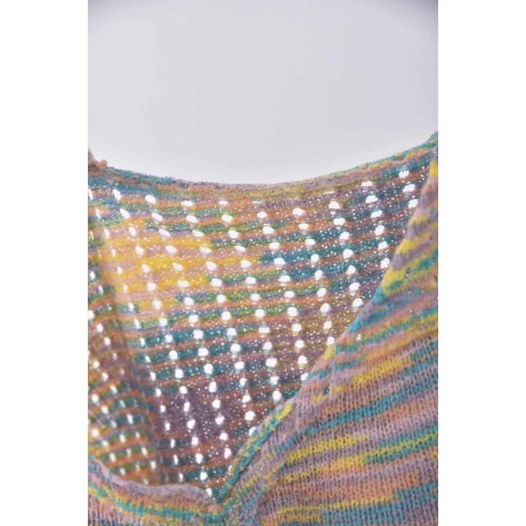 (S) 【粿粿私服】質感修身短版針織無袖細肩帶粉色上衣二手衣, , large