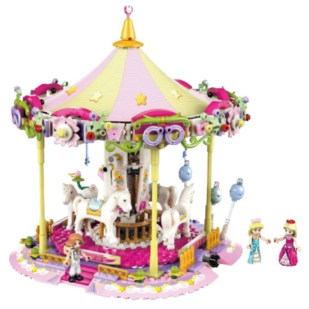  [Brick Republic]ZHEGAO 921005 Carousel Park (Educational Building Blocks), , large