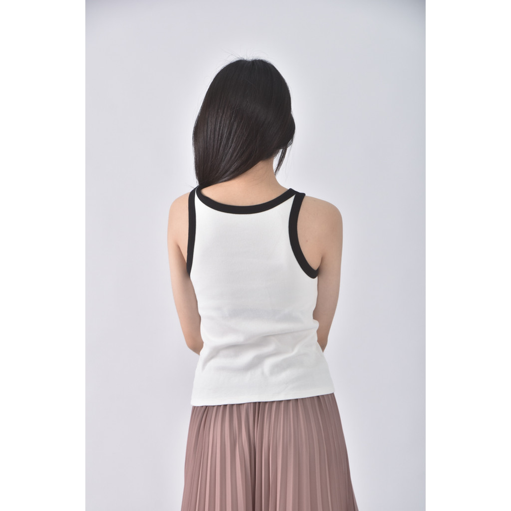 (S) uniqlo背心白色上衣二手衣, , large