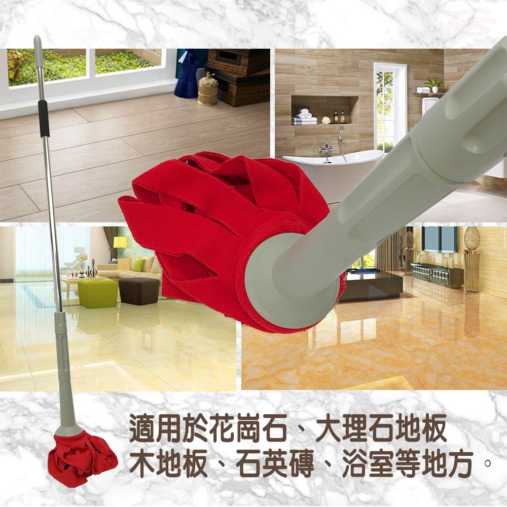 GS MALL 台灣專利製造  一入 兩用旋轉拖把拖布 拖布替換組 拖把布 拖把拖布 乾溼兩用拖把布 拖布補充包, , large