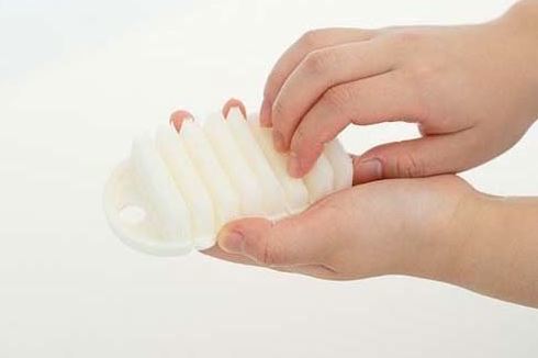 Finger-cleaning brush, , large