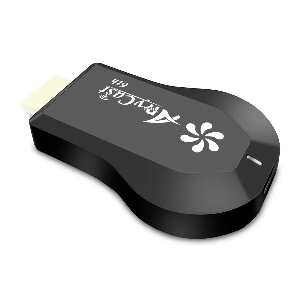 [6th Gen Cyclone Model ] HD AnyCastAuto Wireless Display Adapter (with 4 Gifts)