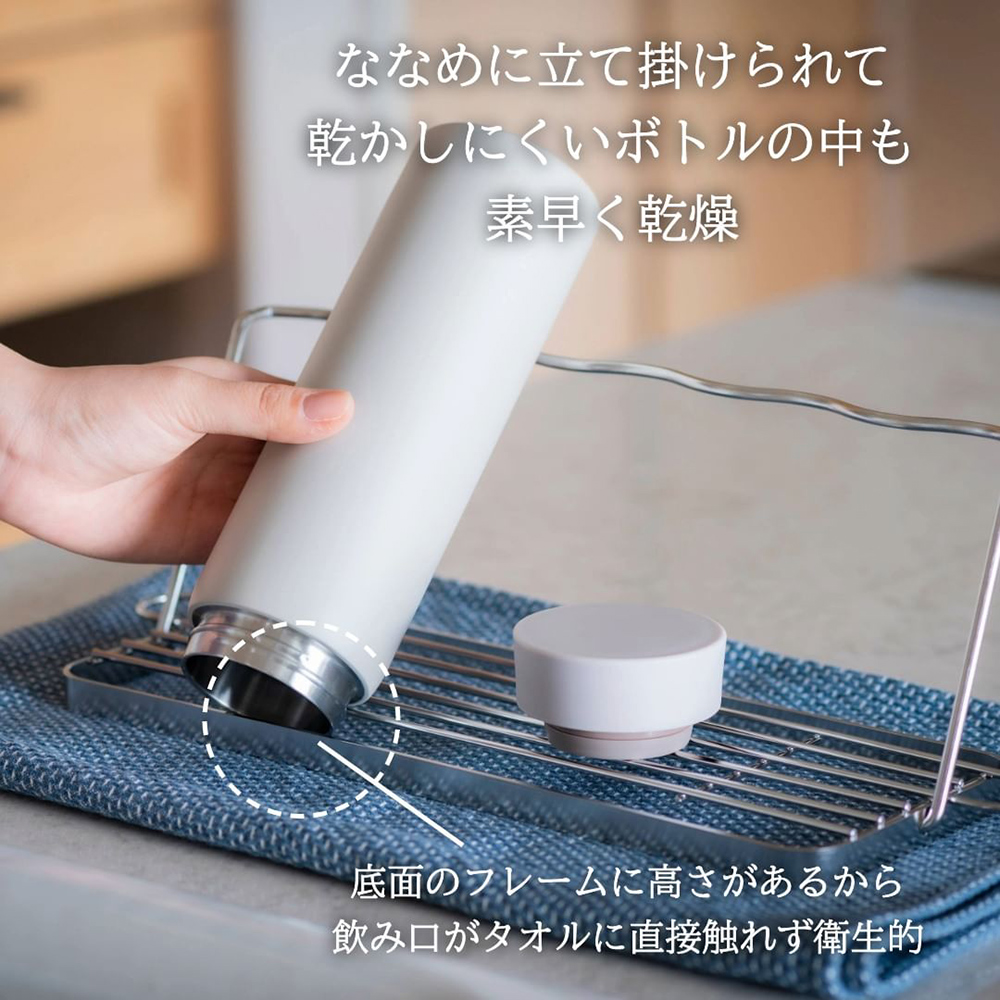 【be worth style】日本製304不鏽鋼可折疊杯瓶瀝水架(輕巧摺疊好收納), , large