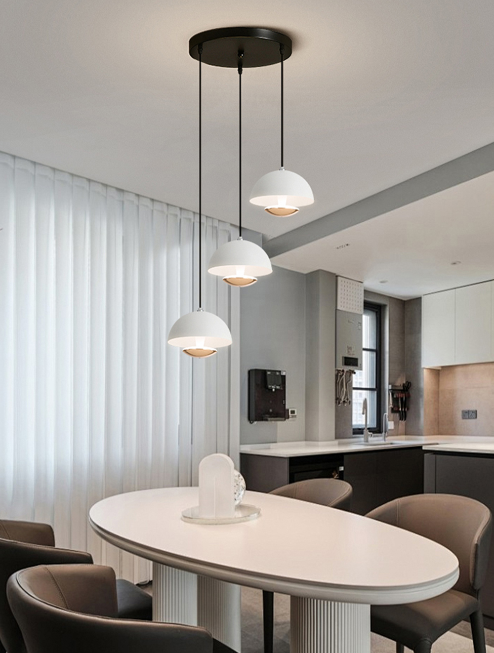 【H&R安室家】蘑菇傘吊燈 ZA0278, , large