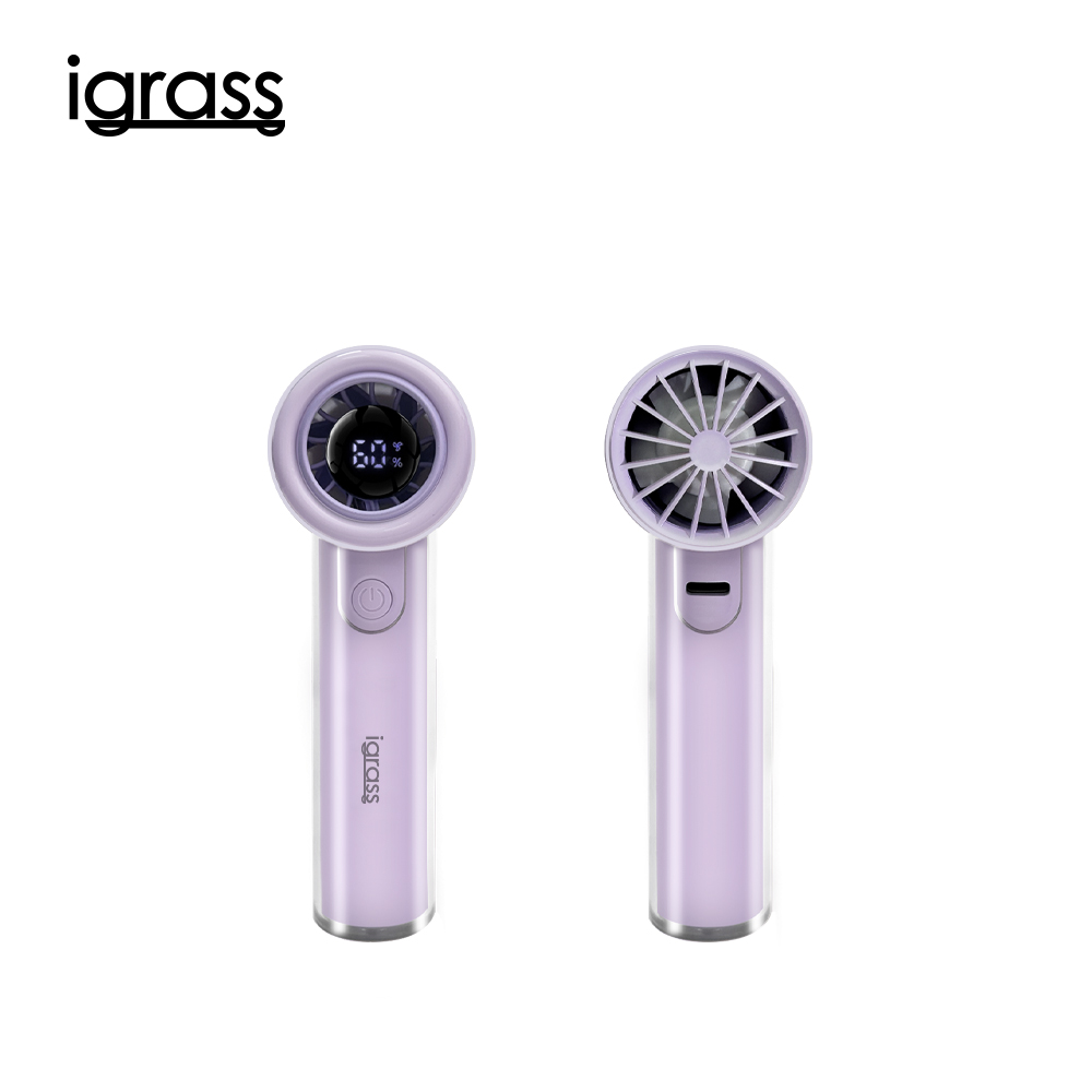 igrass Ultra Mini High Speed Silent Fan - Roland Purple, , large