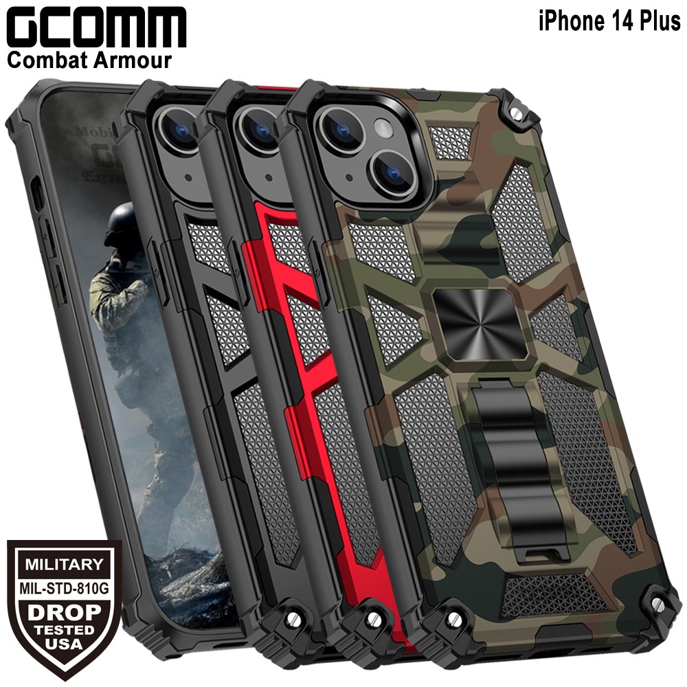 GCOMM iPhone 14 Plus 軍規戰鬥盔甲保護殼 Combat Armour, , large