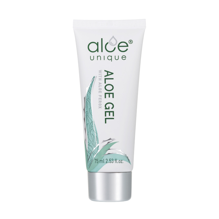 aloe unique 優尼客 開普蘆薈凝膠 75ml 保濕 蘆薈膠 敷臉 曬後修復, , large
