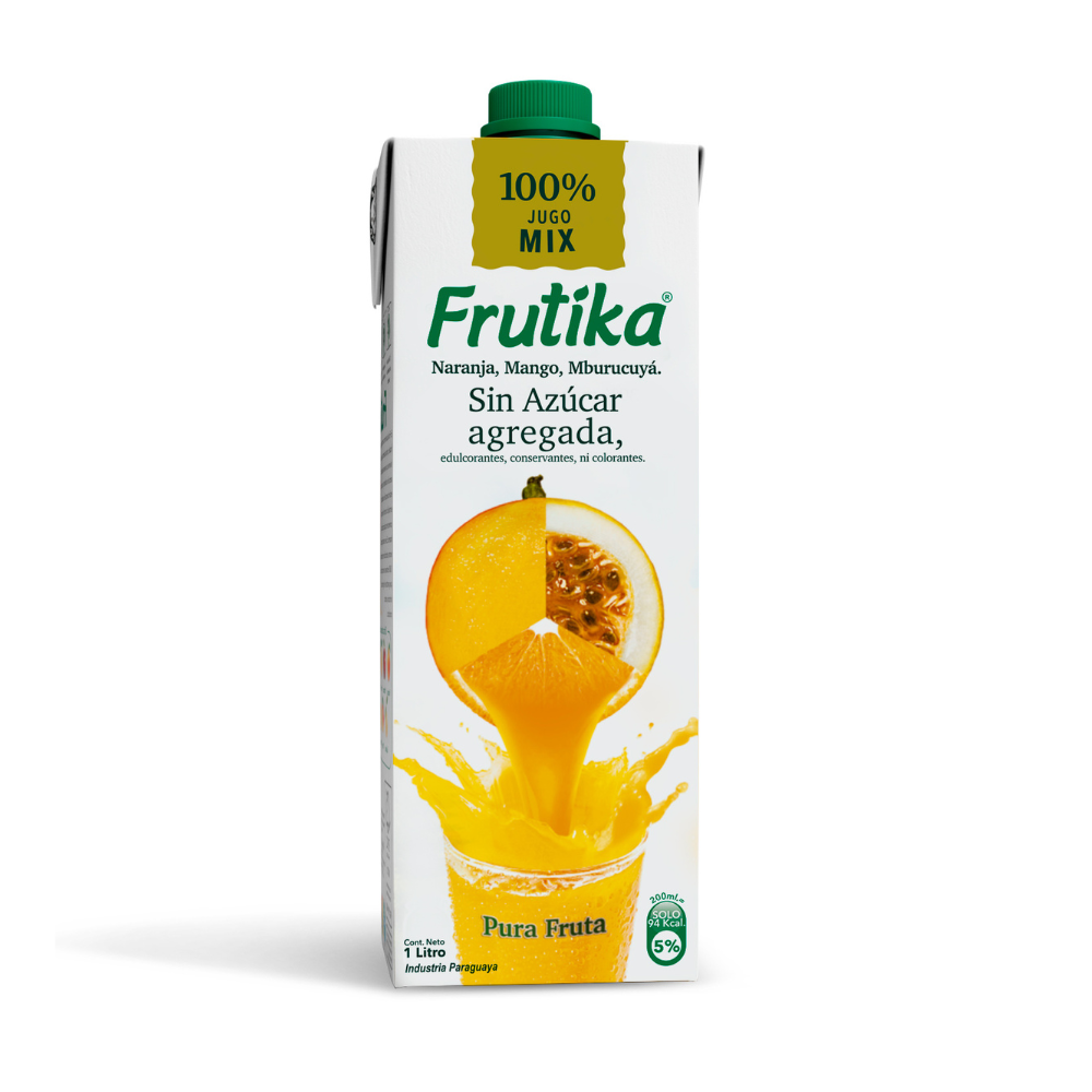 Frutika orange mango passion juice 1L, , large