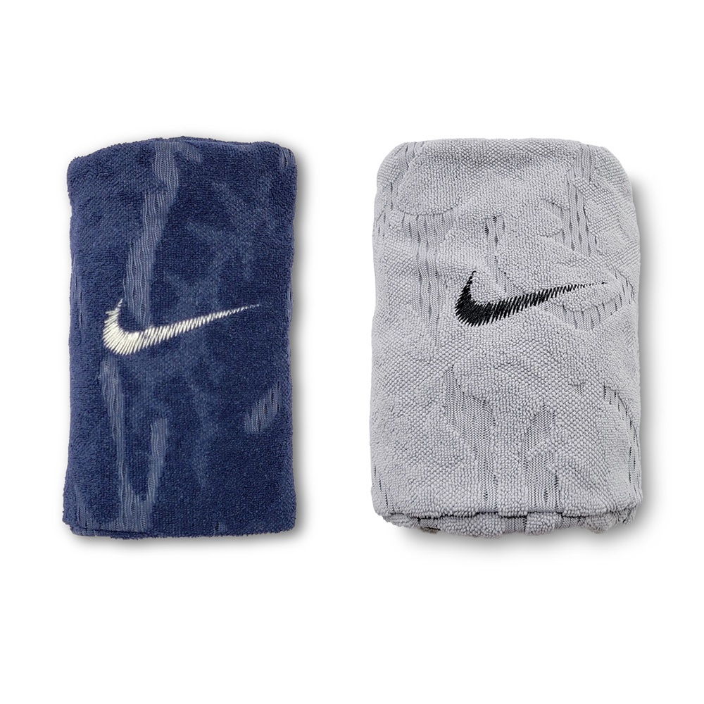 NIKE COOLING LOOP TOWEL脖圍涼感毛巾 健身 訓練 跑步 戶外 運動 透氣 輕薄 彈性 舒適 灰 藍