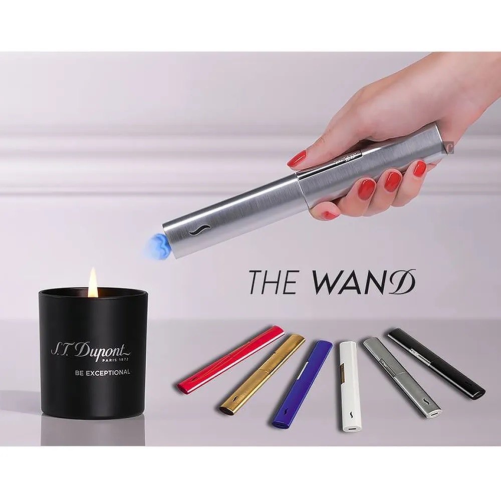 S.T.Dupont 都彭 THE WAND 蠟燭點火器-藍色 024009, , large