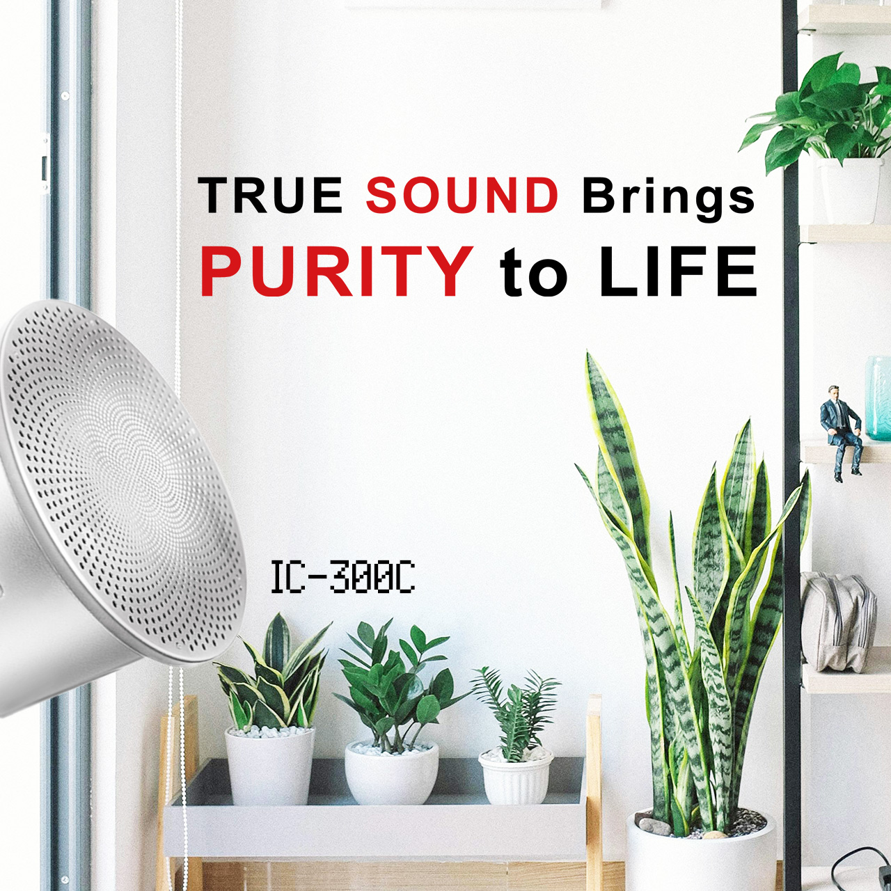 Anaccord雅那歌音響 IC-300C 3inch indoor speakers and ceiling speakers 2pcs, , large