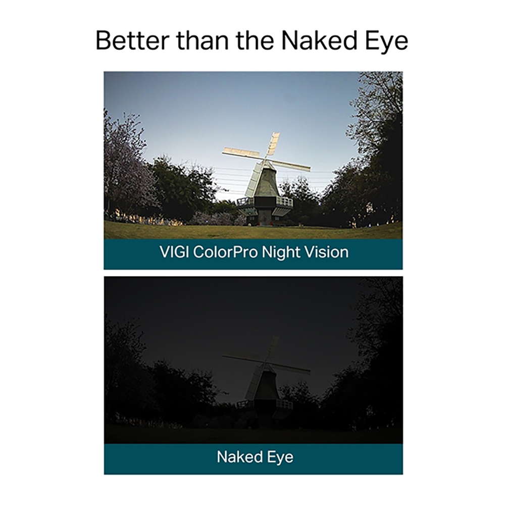 TP-LINK 2入組合 昌運監視器 VIGI C340S 400萬 ColorPro 戶外型夜視槍型網路攝影機, , large