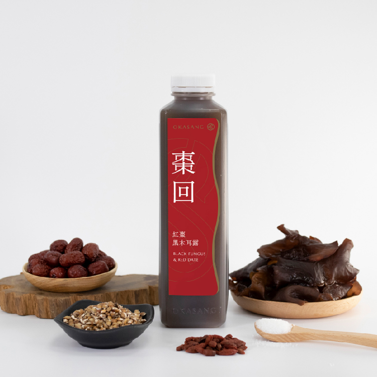 [日進生技]O卡桑紅棗黑木耳露 | 棗回 | 滋補強身｜1000ml*1, , large