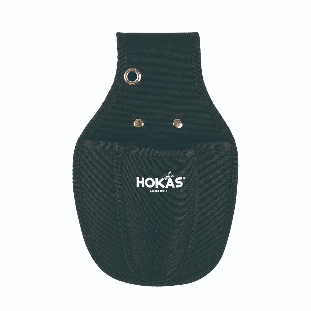 【HOKAS】S414三入工具袋 (剪定鋏 花剪 修枝剪刀 收納套 工具袋 工具套 腰包 加厚帆布 水電腰包), , large