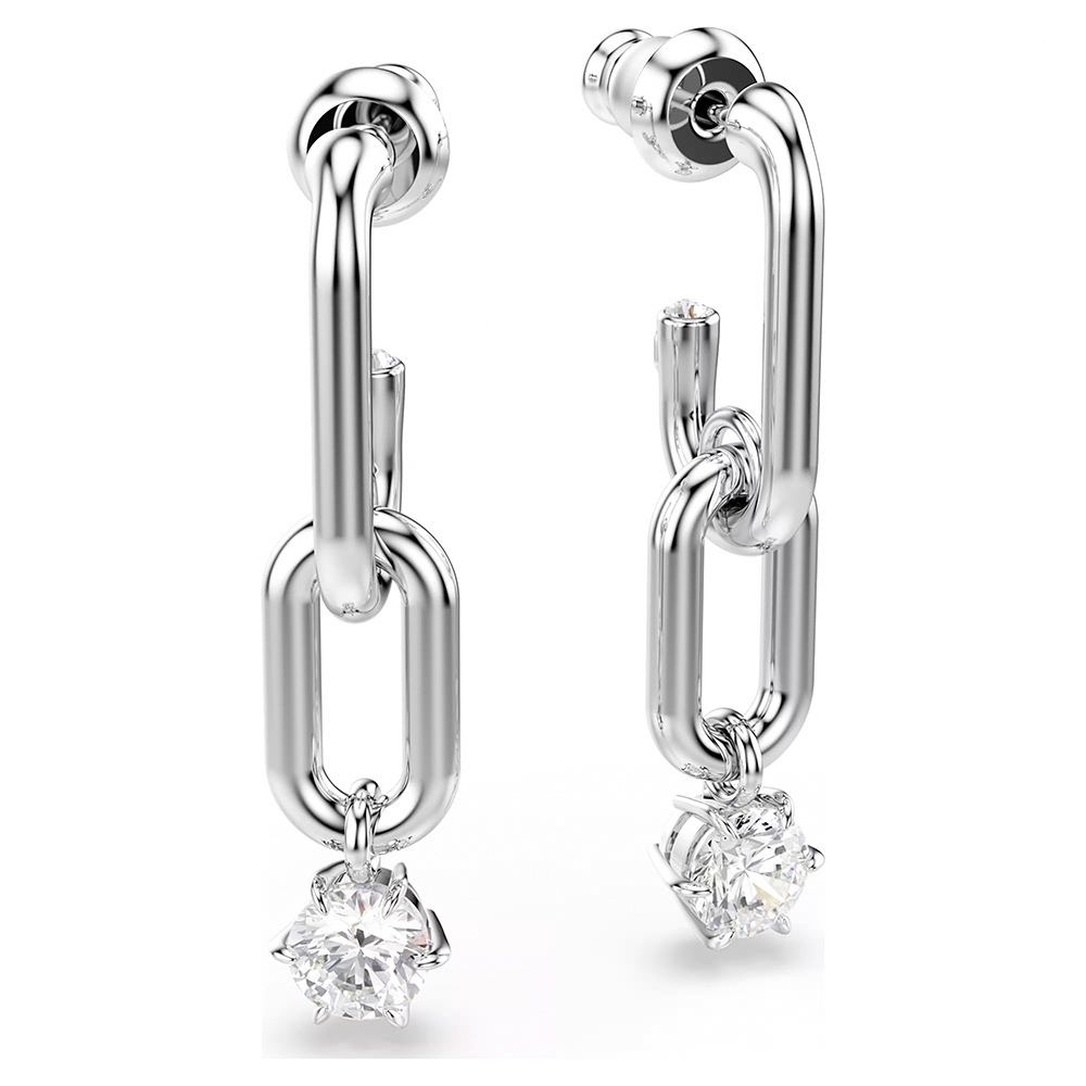 SWAROVSKI 施華洛世奇 Constella 閃耀星光水晶垂墜式耳環(5728584), , large