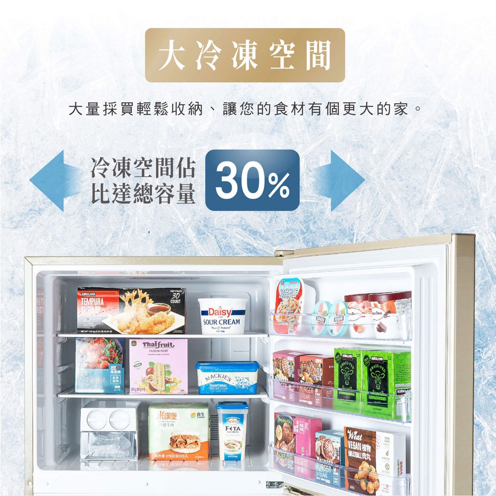 HERAN 578L Taiwan Made Grade 1 Energy Saving Inverter Triple Door Refrigerator HRE-C5721V, , large